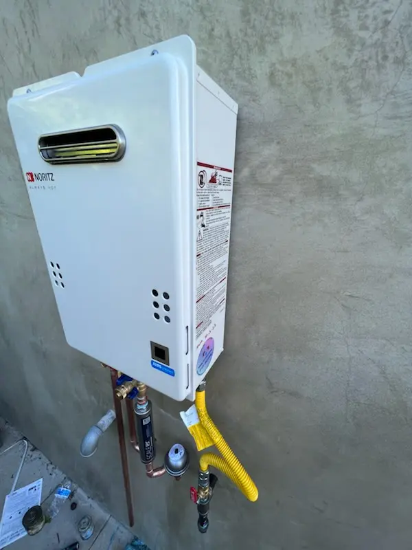 Tankless water heater installation for Sunnyside homes